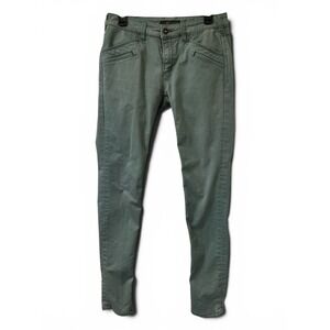 5.11 Tactical Pants Womens 6 Long 30x32 Green Tapered Ankle Utility Workwear